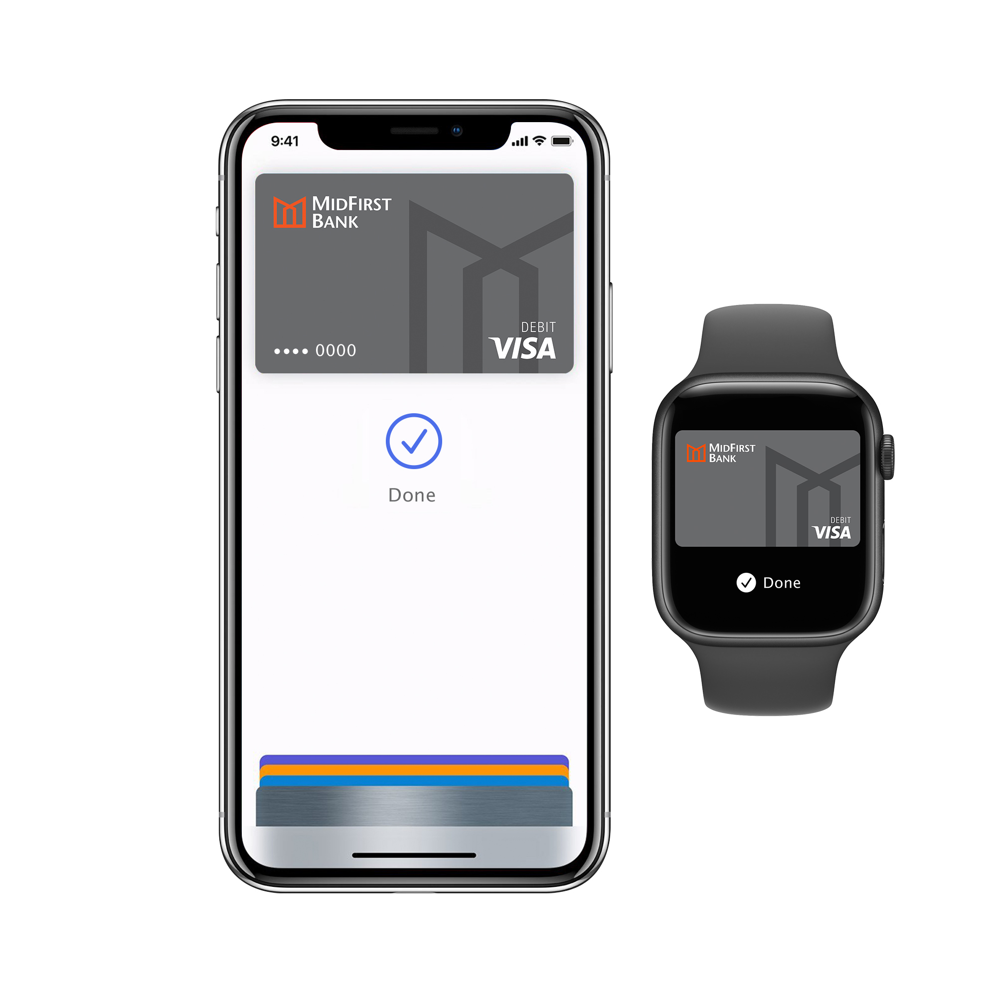 a smart watch and a phone